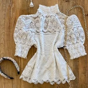 SAYLOR lace top